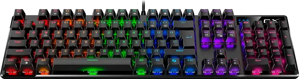 Клавиатура Genius Scorpion K12 механическая черный USB Multimedia for gamer LED кабель 1.8м