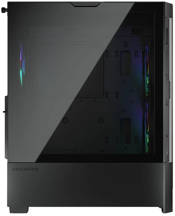 Корпус Cougar Airface RGB Black черный без БП ATX 1x120mm 2x140mm 1xUSB2.0 2xUSB3.0 audio bott PSU