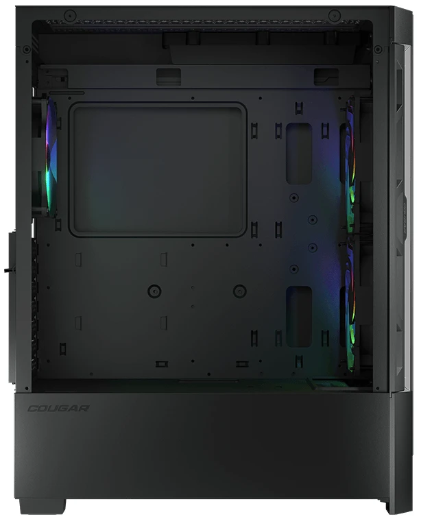 Корпус Cougar Airface RGB Black черный без БП ATX 1x120mm 2x140mm 1xUSB2.0 2xUSB3.0 audio bott PSU