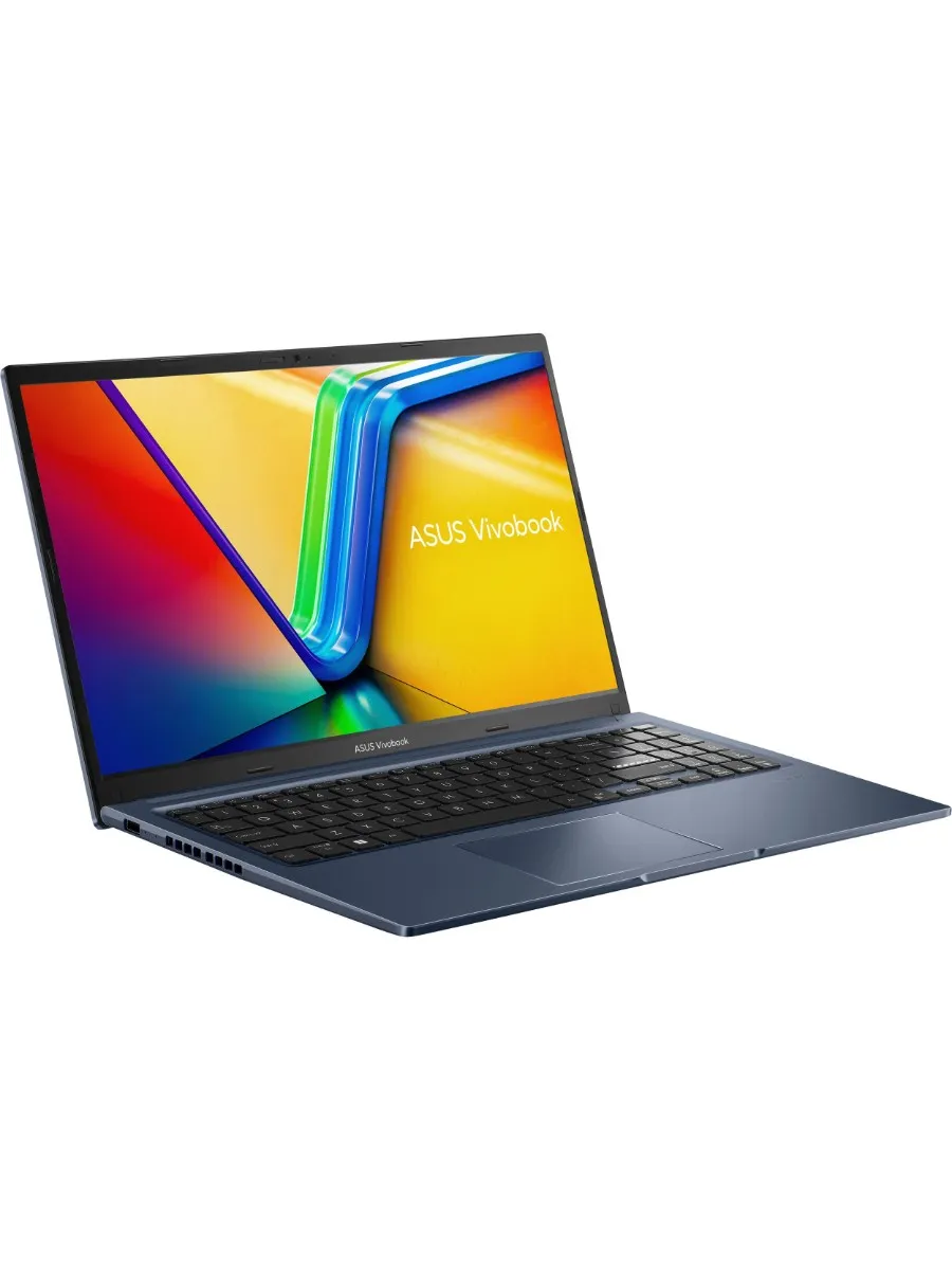 Ноутбук Asus Vivobook 15 X1502VA-BQ1327 Core i5 13420H 8Gb SSD512Gb Intel UHD Graphics 15.6" IPS FHD (1920x1080) без ОС blue WiFi BT Cam (90NB10T1-M01WA0)