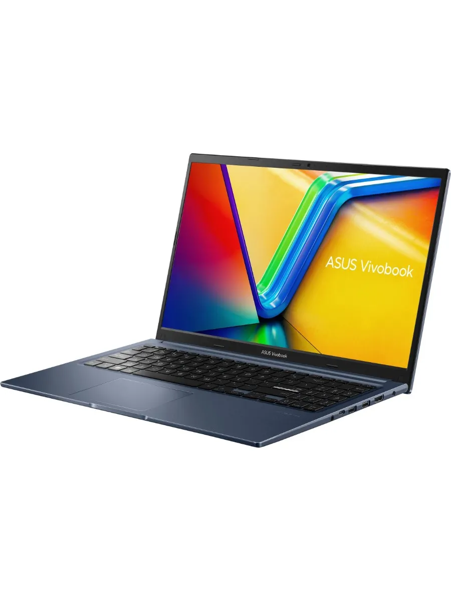 Ноутбук Asus Vivobook 15 X1502VA-BQ1327 Core i5 13420H 8Gb SSD512Gb Intel UHD Graphics 15.6" IPS FHD (1920x1080) без ОС blue WiFi BT Cam (90NB10T1-M01WA0)
