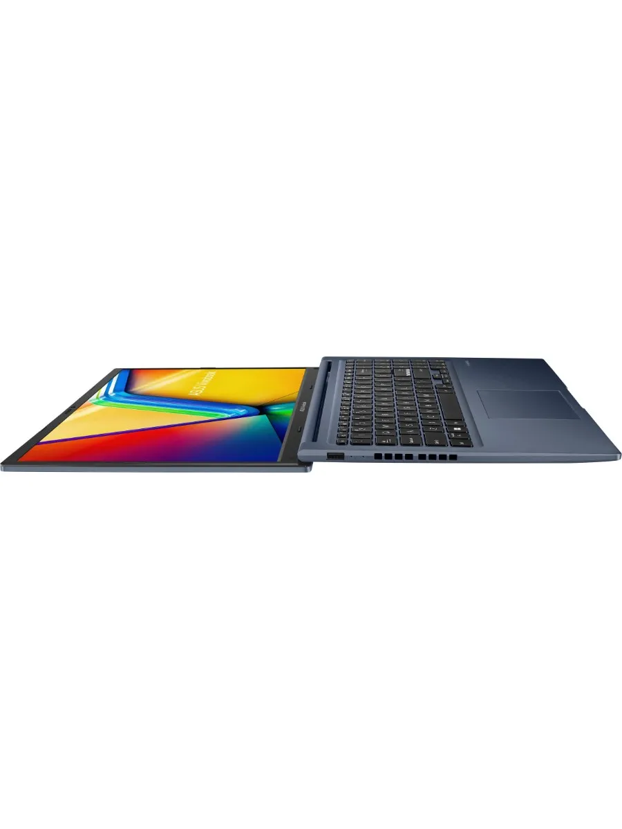 Ноутбук Asus Vivobook 15 X1502VA-BQ1327 Core i5 13420H 8Gb SSD512Gb Intel UHD Graphics 15.6" IPS FHD (1920x1080) без ОС blue WiFi BT Cam (90NB10T1-M01WA0)
