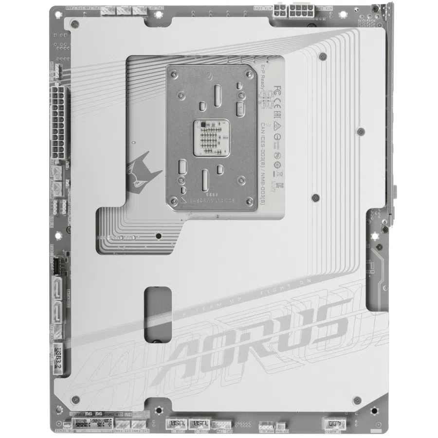 Материнская плата Gigabyte X870 AORUS STEALTH ICE Socket AM5 AMD X870 4xDDR5 ATX AC`97 8ch(7.1) 5Gigabit RAID+HDMI
