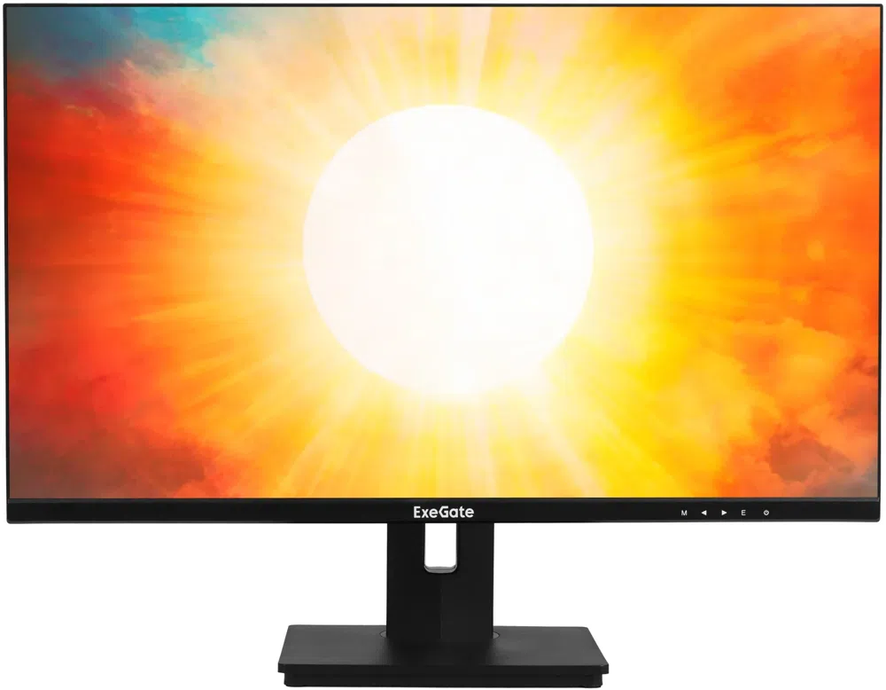 Монитор ExeGate 27" Combat EG2707A черный IPS LED 1ms 16:9 HDMI матовая 400cd 178гр/178гр 2560x1440 165Hz DP 2K 3.74кг