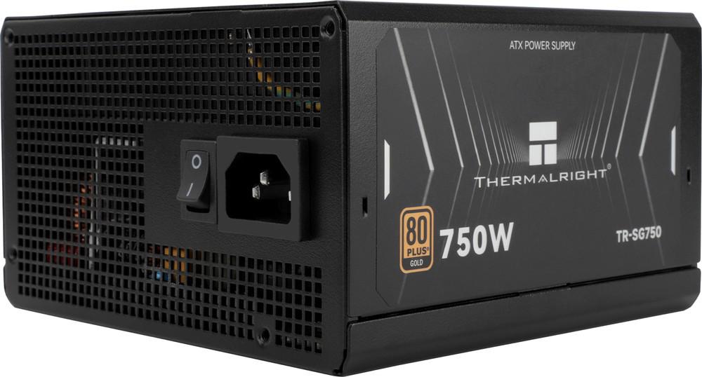 Блок питания Thermalright ATX 750W TR-SG750 80+ gold 24pin APFC 120mm fan 8xSATA Cab Manag RTL