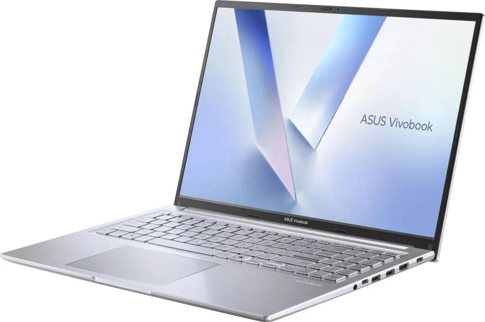 Ноутбук Asus VivoBook 16 M1605NAQ-SH158 Ryzen 7 170 16Gb SSD512Gb AMD Radeon 680M 16" OLED WUXGA (1920x1200) без ОС silver WiFi BT Cam (90NB1832-M00750)