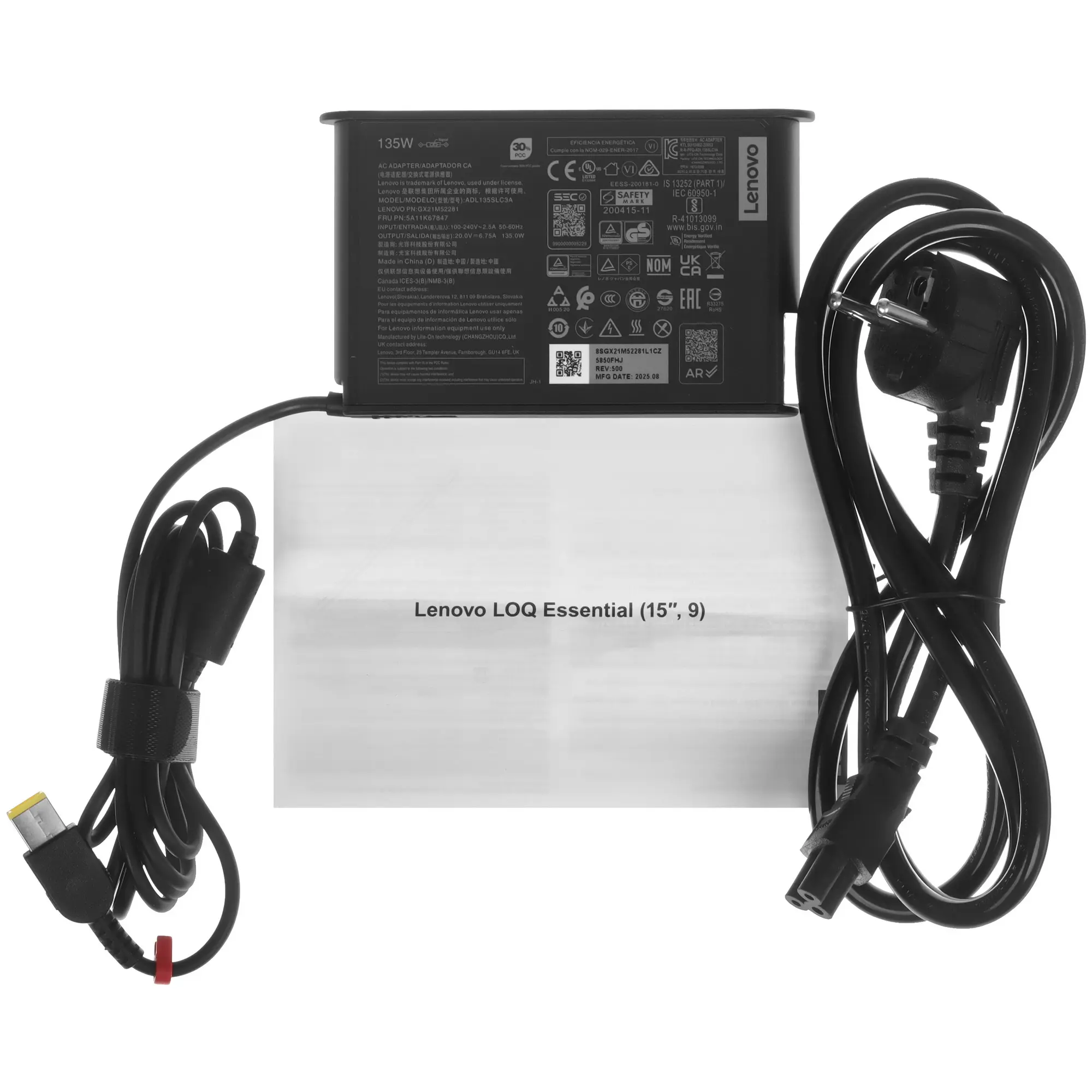 Ноутбук Lenovo LOQ 15IAX9E Core i5 12450HX 16Gb SSD512Gb NVIDIA GeForce RTX 3050 6Gb 15.6" IPS FHD (1920x1080) Win11 Home grey WiFi BT Cam (83LK00CVUS)