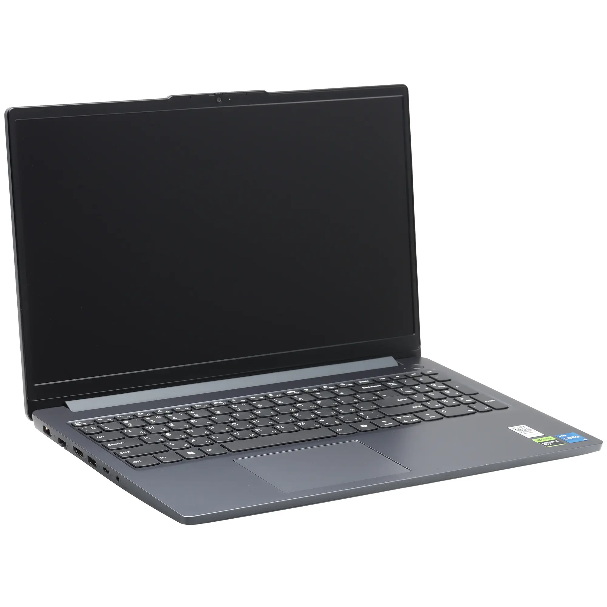 Ноутбук Lenovo LOQ 15IAX9E Core i5 12450HX 16Gb SSD512Gb NVIDIA GeForce RTX 3050 6Gb 15.6" IPS FHD (1920x1080) Win11 Home grey WiFi BT Cam (83LK00CVUS)