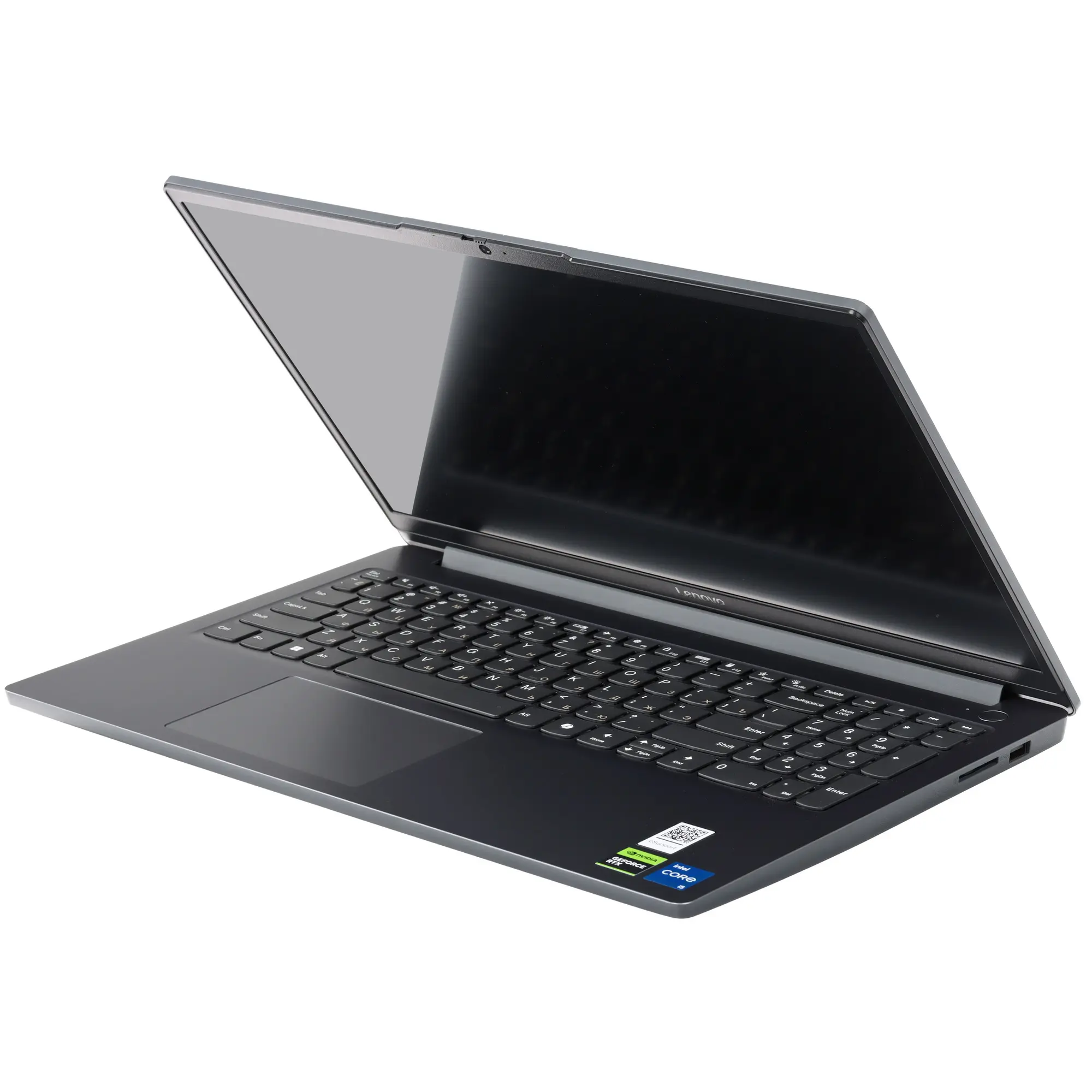 Ноутбук Lenovo LOQ 15IAX9E Core i5 12450HX 16Gb SSD512Gb NVIDIA GeForce RTX 3050 6Gb 15.6" IPS FHD (1920x1080) Win11 Home grey WiFi BT Cam (83LK00CVUS)
