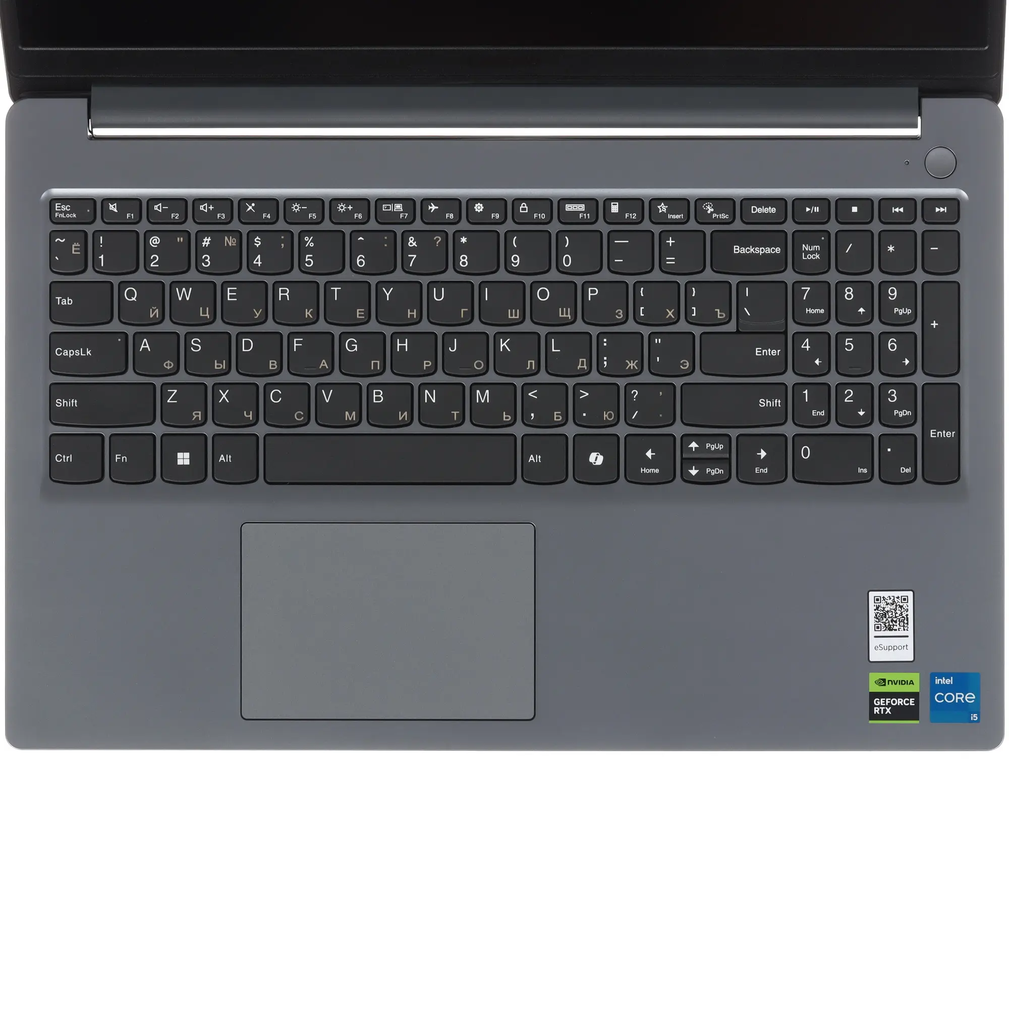Ноутбук Lenovo LOQ 15IAX9E Core i5 12450HX 16Gb SSD512Gb NVIDIA GeForce RTX 3050 6Gb 15.6" IPS FHD (1920x1080) Win11 Home grey WiFi BT Cam (83LK00CVUS)