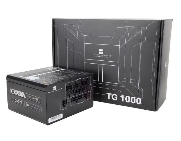 Блок питания Thermalright ATX 1000W TR-TG 1000 80+ gold (20+4pin) APFC 120mm fan 10xSATA Cab Manag RTL