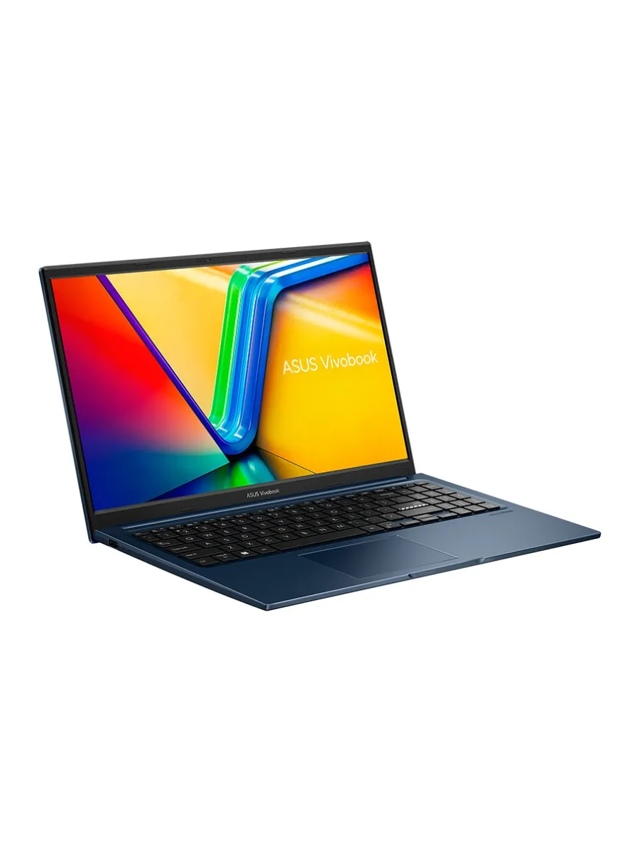 Ноутбук Asus Vivobook 15 X1504VA-BQ5284 Core 7 150U 16Gb SSD512Gb Intel Graphics 15.6" IPS FHD (1920x1080) без ОС blue WiFi BT Cam (90NB13Y1-M02WE0)