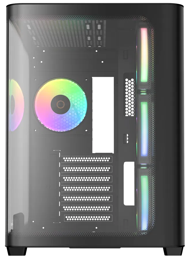 Корпус Ocypus Iota C70 BK Curve ARGB Digital черный без БП ATX 4x120mm ARGB 2xUSB3.2 1xUSB-C audio bott PSU