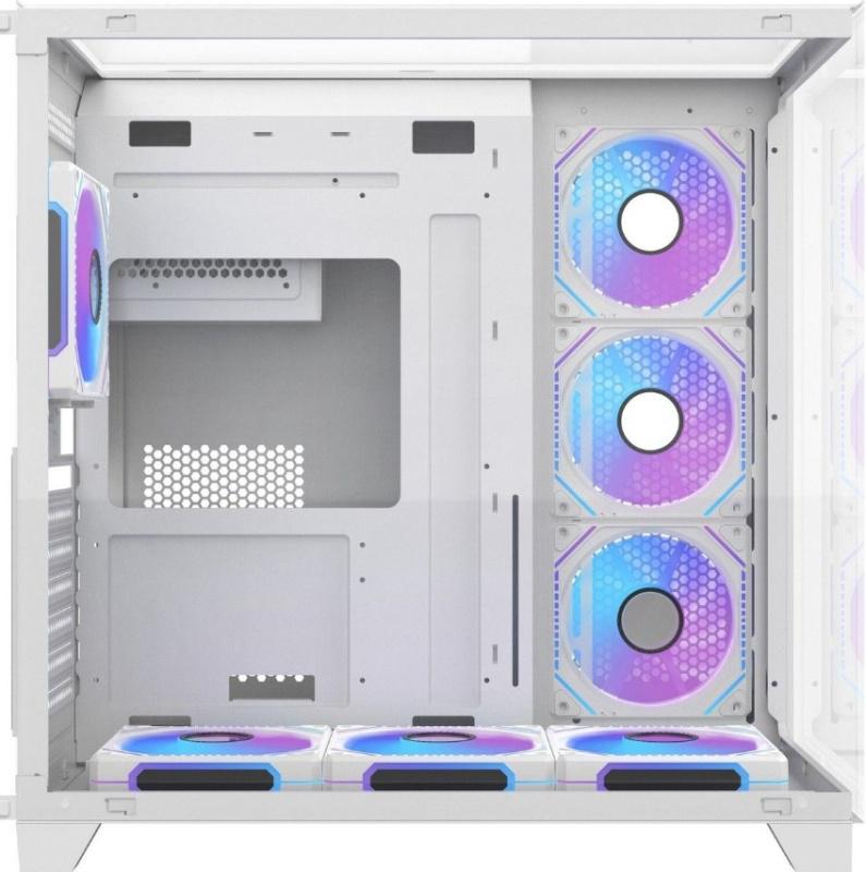 Корпус Alseye Vision Ultra W ATX 4x120mm ARGB USB3.0*1 USB2.0*2 HD Audio белый