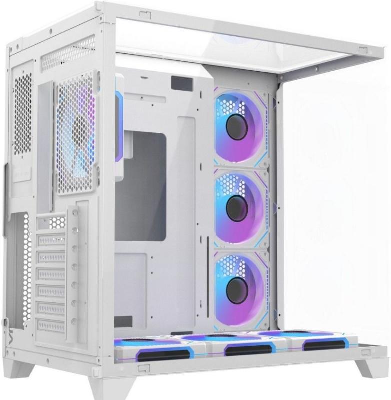 Корпус Alseye Vision Ultra W ATX 4x120mm ARGB USB3.0*1 USB2.0*2 HD Audio белый