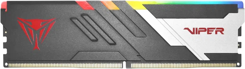 Память DDR5 16Gb 5600MHz Patriot PVVR516G56C36 Viper Venom RGB RTL Gaming PC5-44800 CL36 DIMM 288-pin 1.25В с радиатором Ret