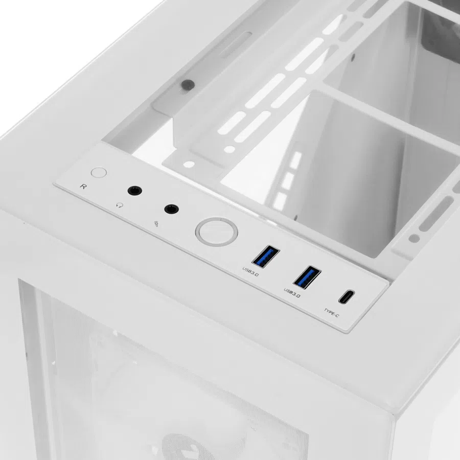 Корпус Thermaltake Divider 500 TG Air Snow ARGb белый без БП ATX 4x120mm 2xUSB3.2 1xUCB-C audio bott PSU