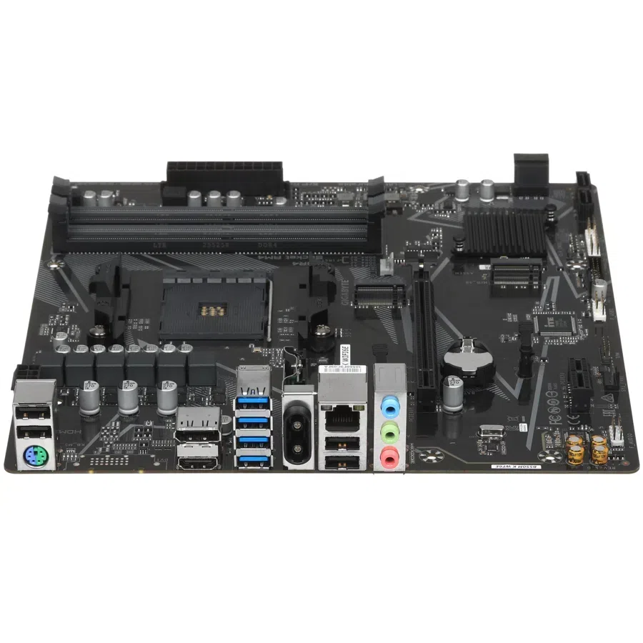 Материнская плата Gigabyte B550M K WIFI6E Soc-AM4 AMD B550 4xDDR4 mATX AC`97 8ch(7.1) GbLAN RAID+HDMI+DP