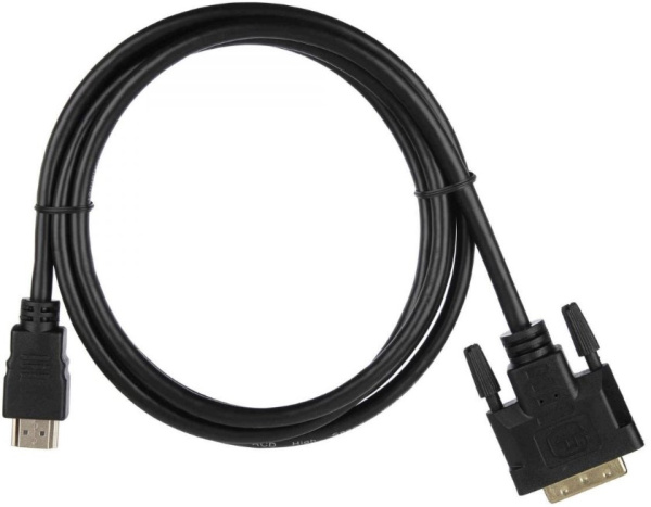 Кабель ACD-DHDM1-18B HDMI 1.4, Golden Plated, 19m/25m, HDMI-DVI черный, 1.8м