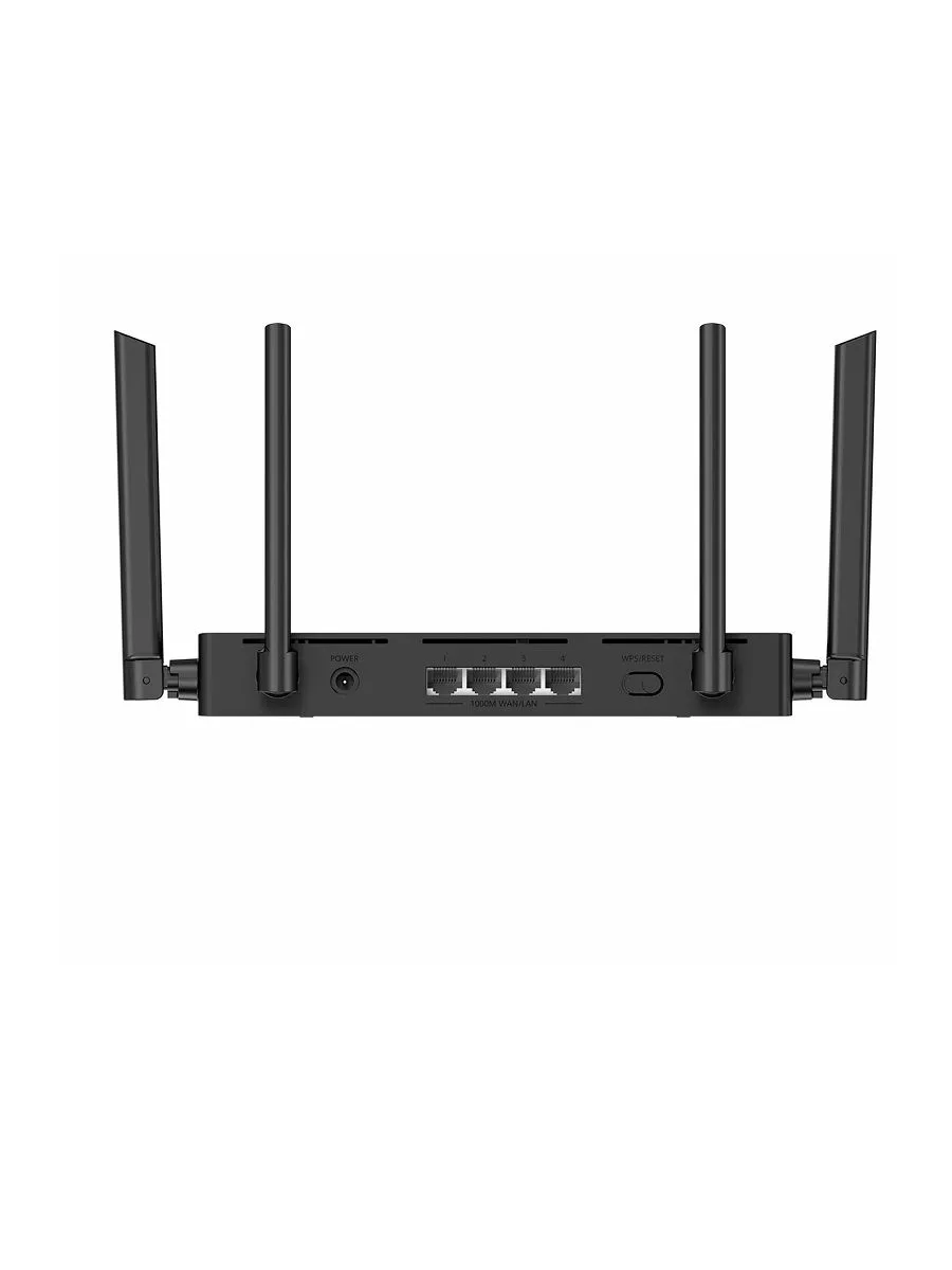 Роутер беспроводной Huawei WiFi AX1 Lite WS5203-24 AC1200 10/100/1000BASE-T черный