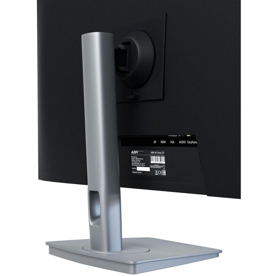 Монитор ABR Technology 27" MS27HQ-i1 черный IPS LED 5ms 16:9 M/M матовая 300cd 178гр/178гр 1920x1080 100 Гц HDMI DP VGA 6кг