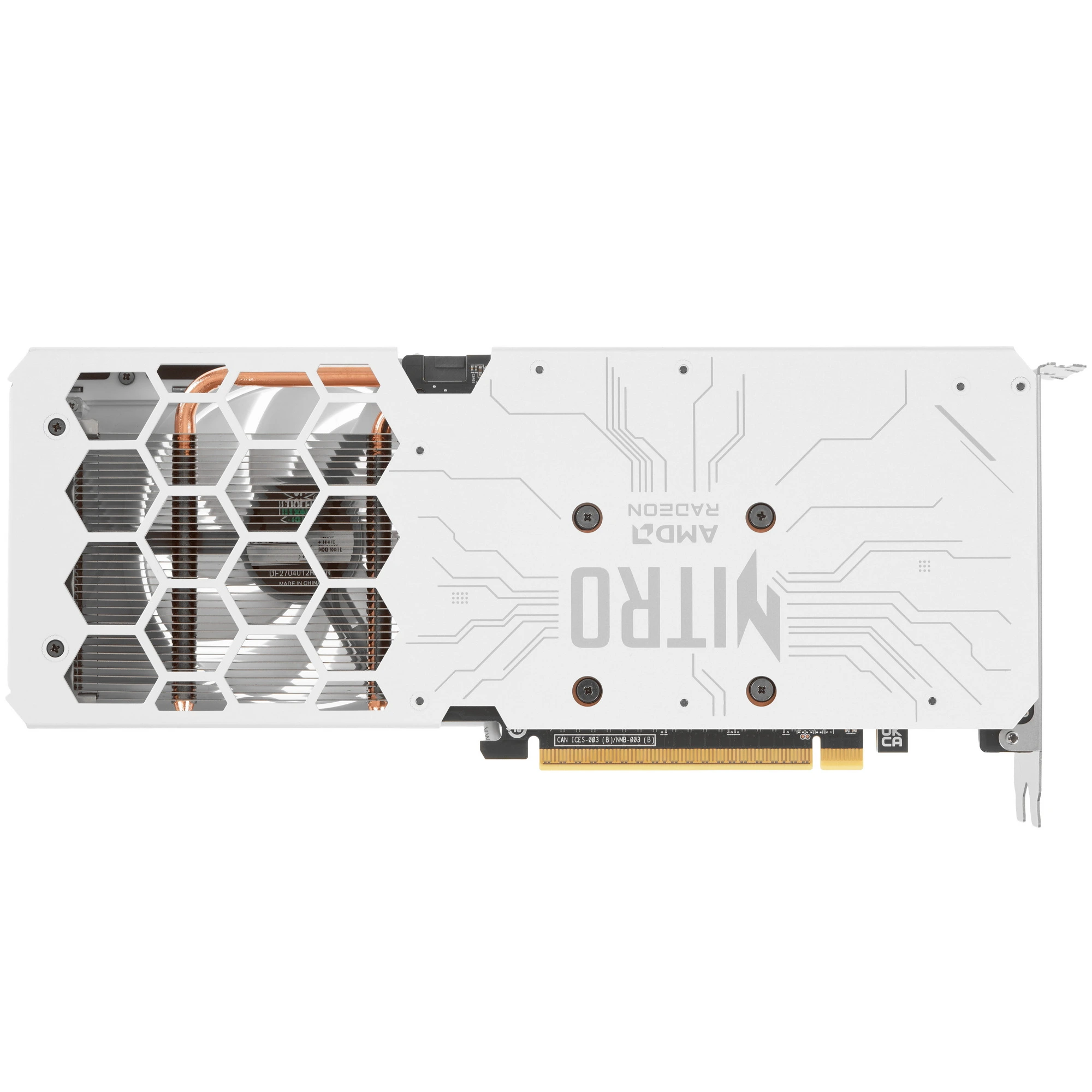 Видеокарта Acer PCI-E 5.0 DP.Z4UWW.P02 AMD RADEON RX 9060 XT NITRO OC White Edition 8GB 128bit GDDR6 3320/20000 HDMIx1 DPx2 HDCP Ret