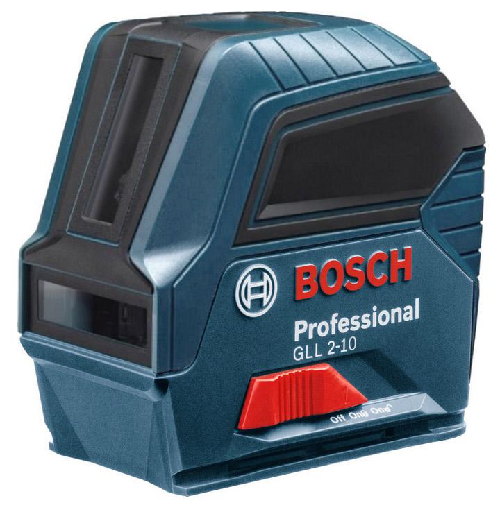 Нивелир лазерн. Bosch GLL 2-10 Professional 2кл.лаз. цв.луч. красный (0601063L00)