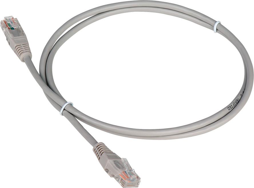 Патч-корд Lanmaster TWT-45-45-7.0-GY cat.5E 7м серый RJ-45 (m)-RJ-45 (m)