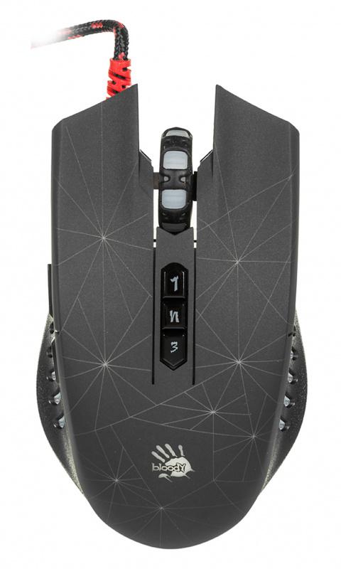 Мышь A4Tech Bloody P81 черный оптическая (5000dpi) USB3.0 (8but)