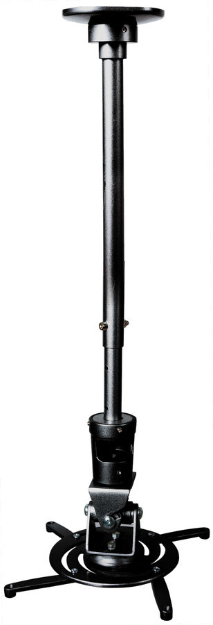Кронштейн для проектора Cactus CS-VM-PR01L-BK черный макс.10кг потолочный поворот и наклон