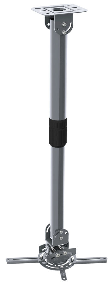Кронштейн для проектора Cactus CS-VM-PR16L-AL серебристый макс.13.6кг потолочный поворот и наклон