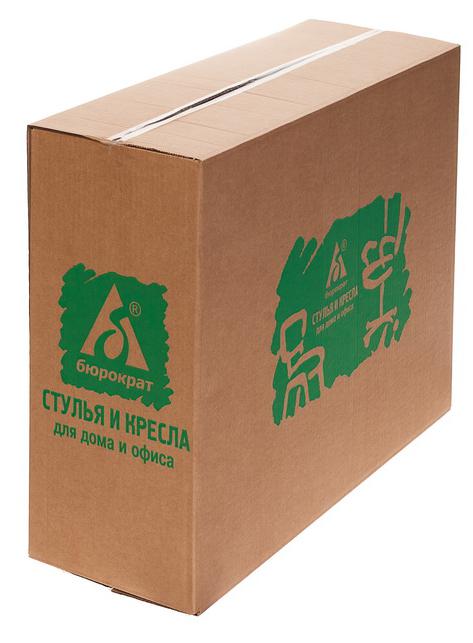 Кресло Бюрократ CH-1399 синий Or-15 экокожа/сетка крестов. металл