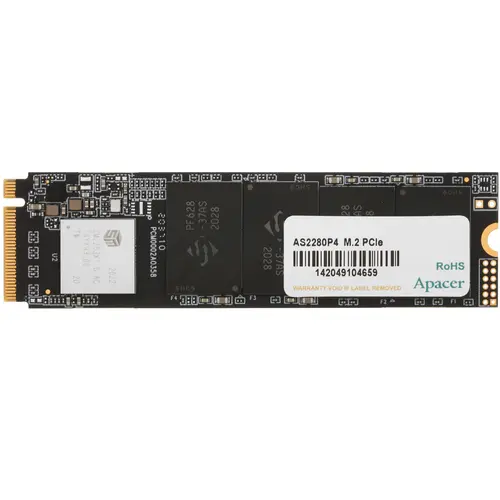Накопитель SSD Apacer PCI-E 3.0 x4 256Gb AP256GAS2280P4-1 M.2 2280, 1800/1100, 3D TLC