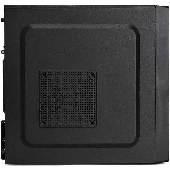 Корпус CROWN CMC-4220 (CM-PS500W ONE) БП 500Вт, 2xUSB, audio, OEM