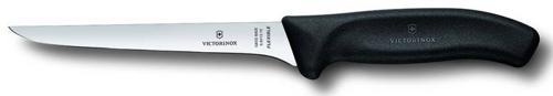 Нож кухонный Victorinox Swiss Classic (6.8413.15B) стальной обвалочный лезв.150мм черный блистер