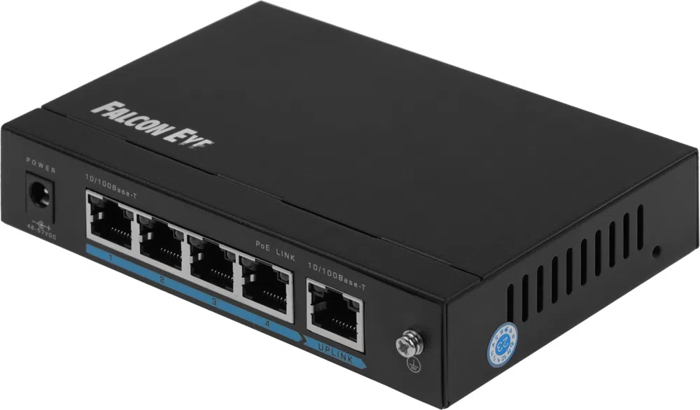 Коммутатор Falcon Eye FE-104POE-S 4PoE неуправляемый