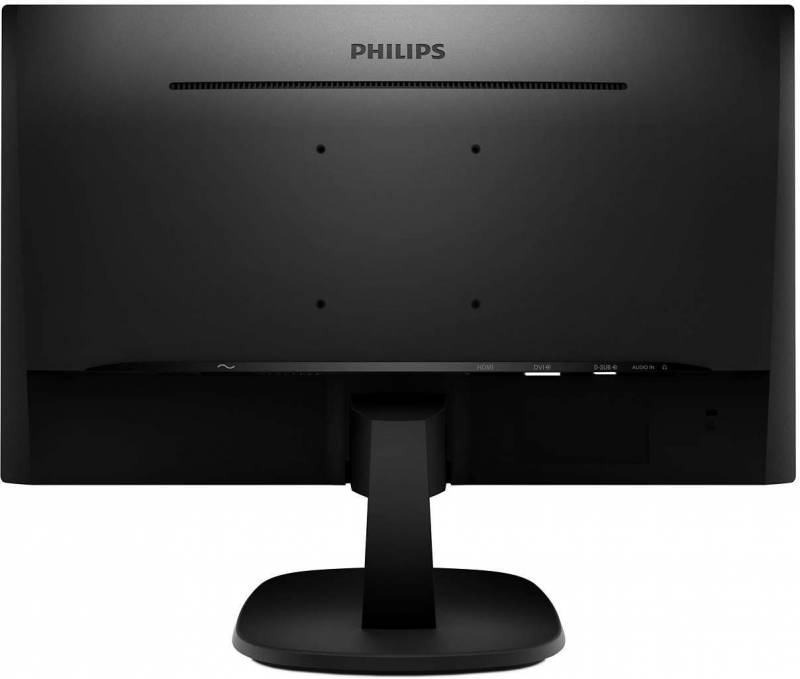 Монитор Philips 23.8" 243V7QSB (00/01) черный IPS LED 16:9 DVI матовая 250cd 1920x1080 D-Sub FHD 3.5кг