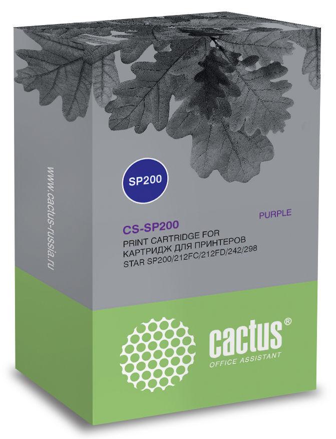 Картридж матричный Cactus CS-SP200 фиолетовый для Star SP200/212FC/212FD/242/298