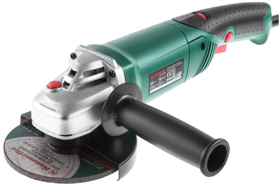 Углошлифовальная машина Hammer Flex USM1050A 1050Вт 11000об/мин рез.шпин.:M14 d=125мм (28444)