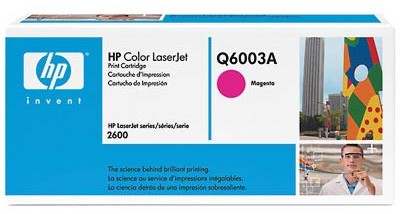 Картридж лазерный HP 124A Q6003A пурпурный (2000стр.) для HP 1600/2600n/2605/2605dn/2605dtn/CM1015/1017