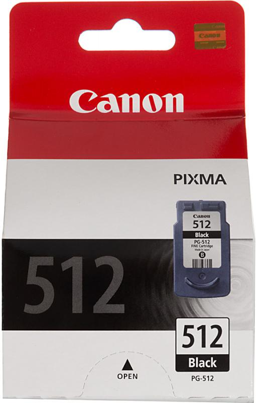 Картридж струйный Canon PG-512 2969B007/001 черный для Canon MP240/MP260/MP480