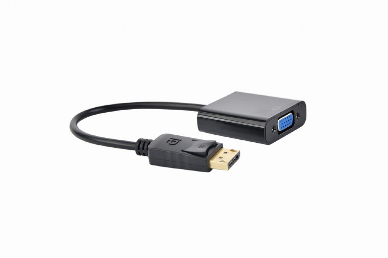 Переходник DisplayPort - VGA Cablexpert A-DPM-VGAF-02, 20M/15F, кабель 15см, пакет