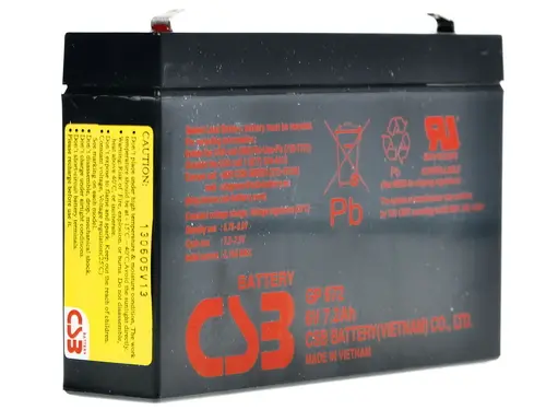 Аккумулятор CSB GP-672 (6V, 7.2Ah)