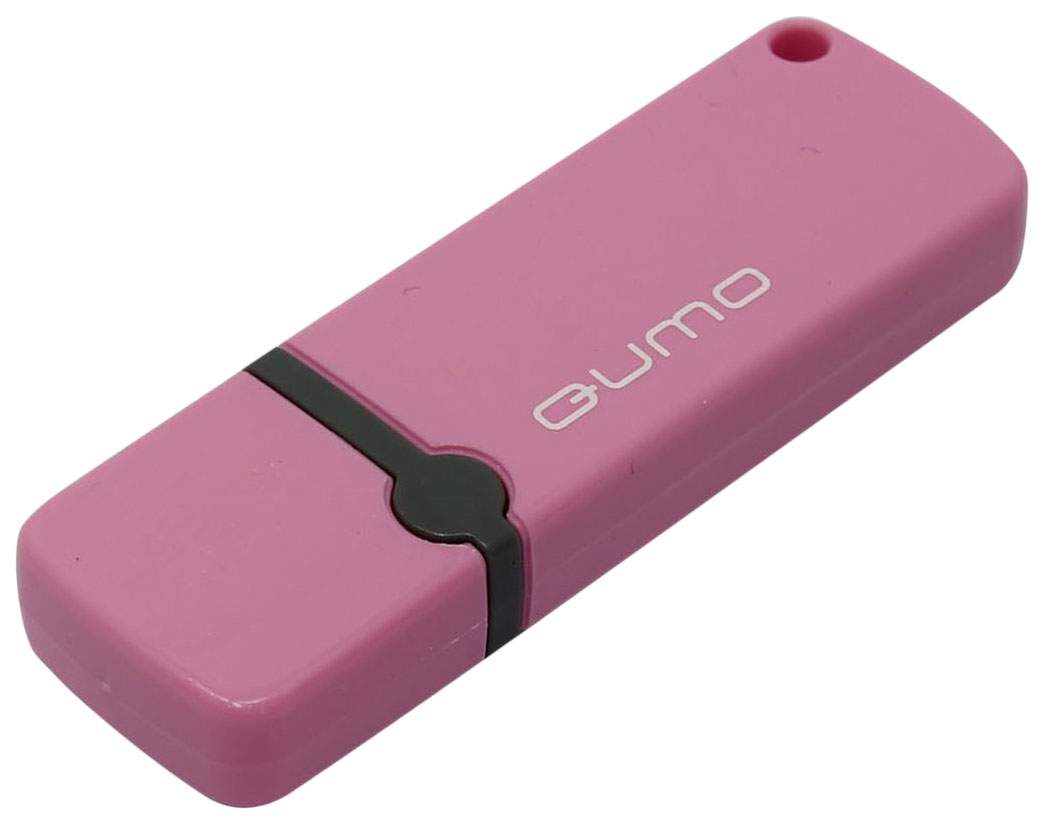 Накопитель USB Flash 16Gb Qumo Optiva QM16GUD-OP2 Pink USB2.0 (RTL)
