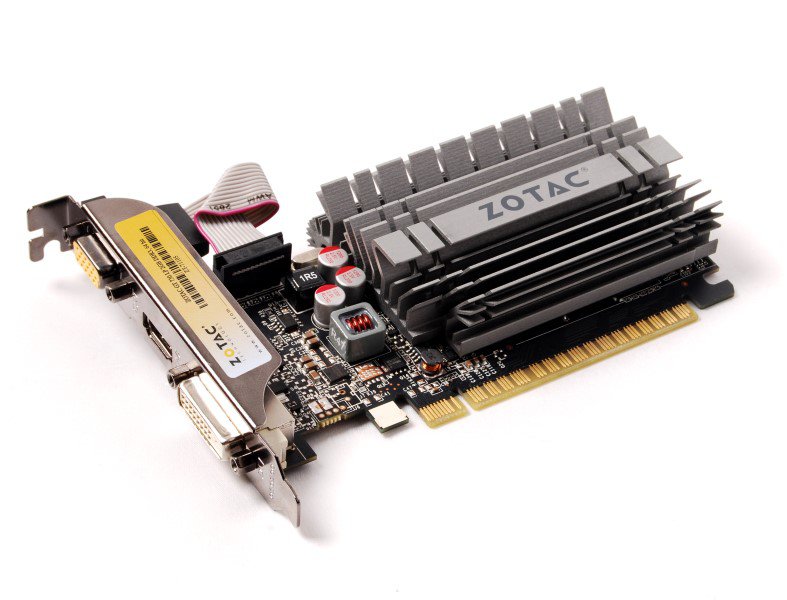 Видеокарта Zotac PCI-E GeForce GT730 Zone Edit 2Gb DDR3 D-Sub+DVI+HDMI ZT-71113-20L RTL