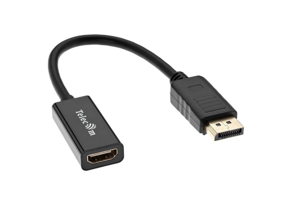 Кабель-переходник DP --> HDMI-F 0.2m , Telecom (TA553)