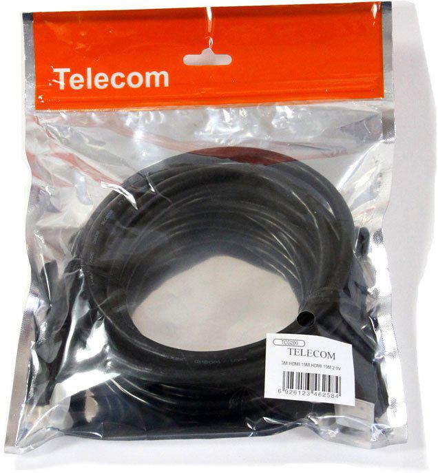 Кабель Telecom HDMI 19M/M ver 2.0 ,3m <TCG200-3M>