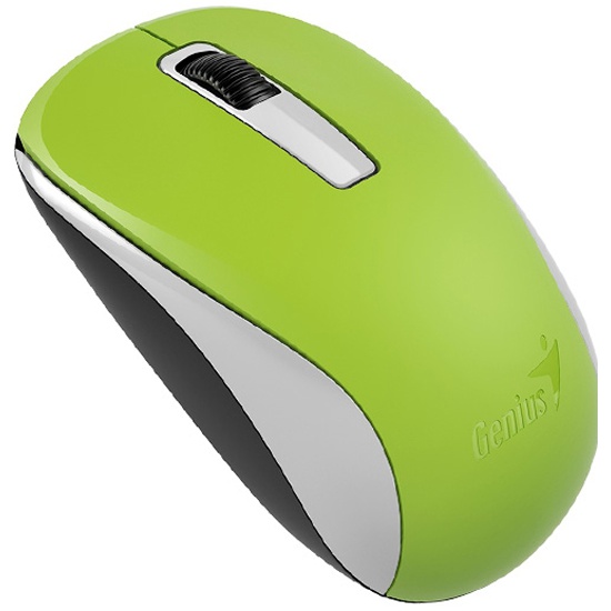 Мышь беспроводная Genius Wireless BlueEye Mouse NX-7005 Green USB 3btn+Roll (31030127105) RTL