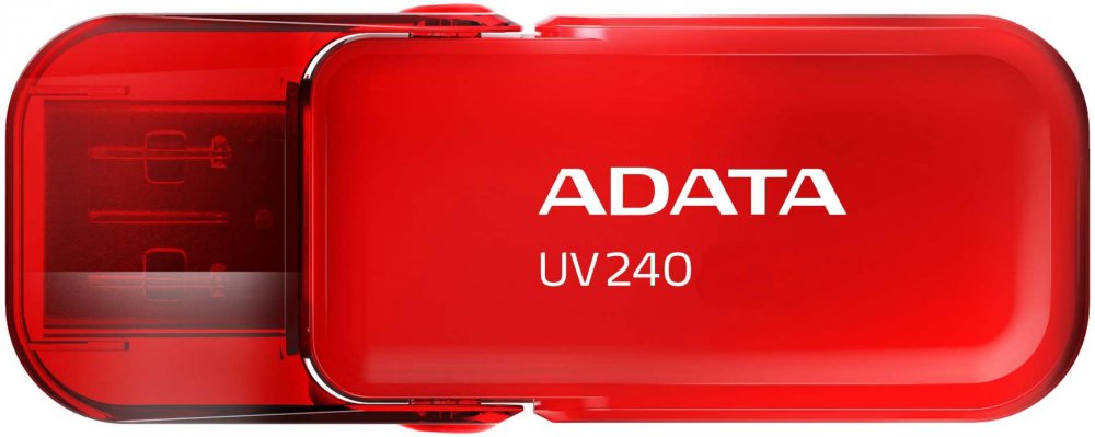 Флеш диск 32GB A-Data UV240, USB 2.0, Красный