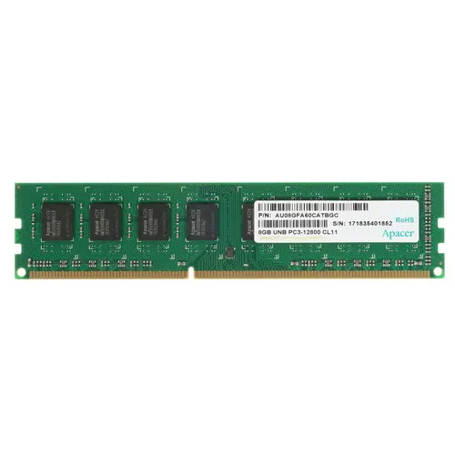 Память DDR3L 8GB 1600MHz Apacer AU08GFA60CATBGJ 1.35V PC3-12800